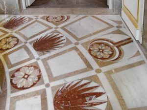 Intarsio Marmo per pavimenti, pavimenti in marmo