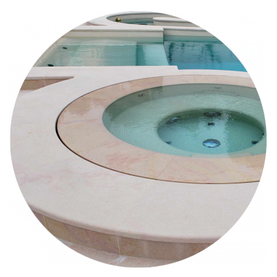 piscina in marmo